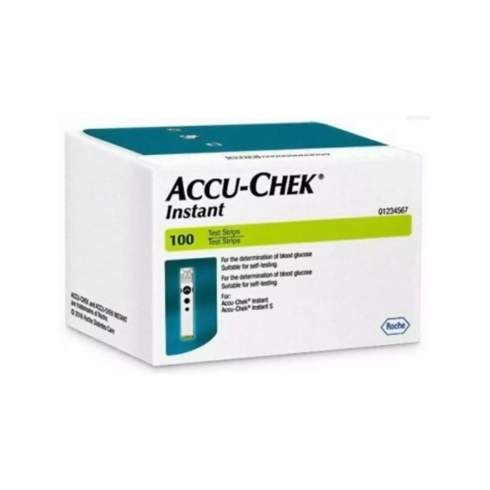 Accu-Chek Instant Test Strips 100's Pack