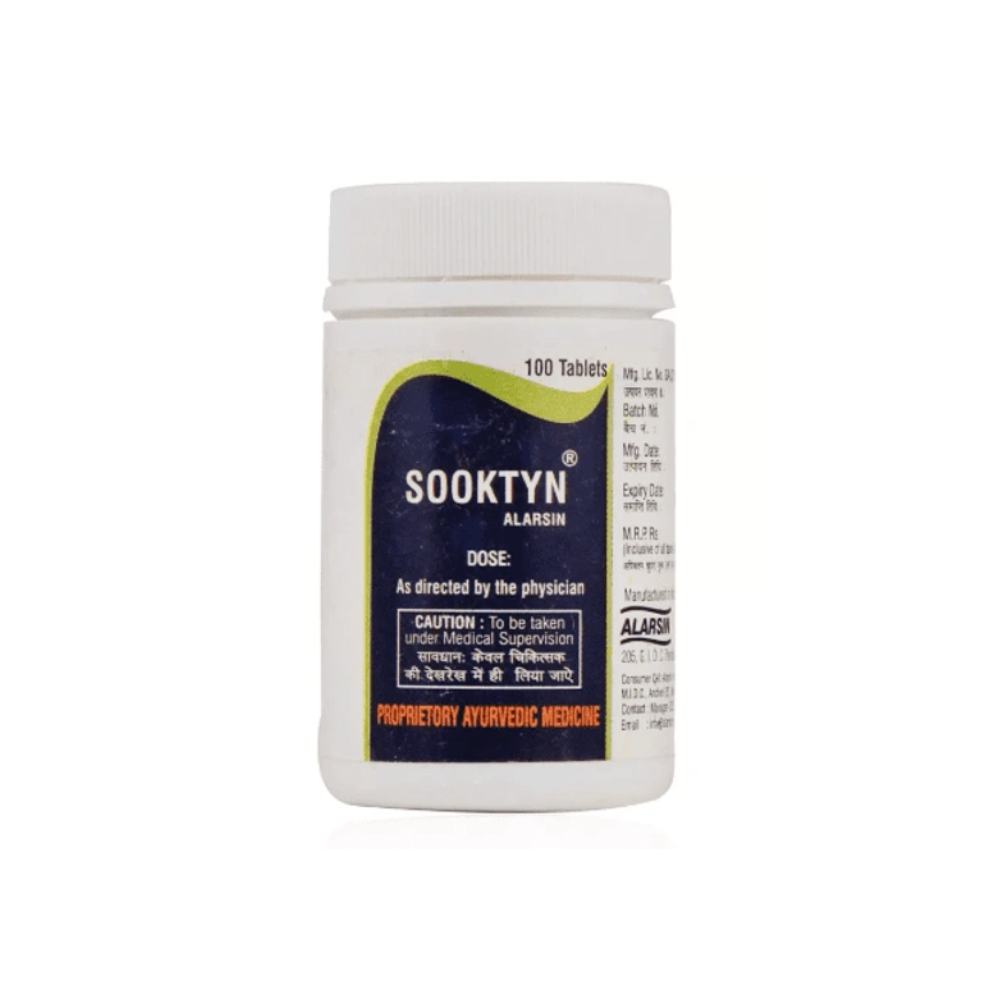 Alarsin Sooktyn Tablets (100tab)