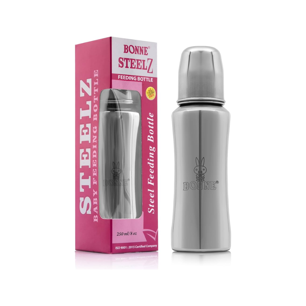 Bonne SteelZ Feeding Bottle (125ml)