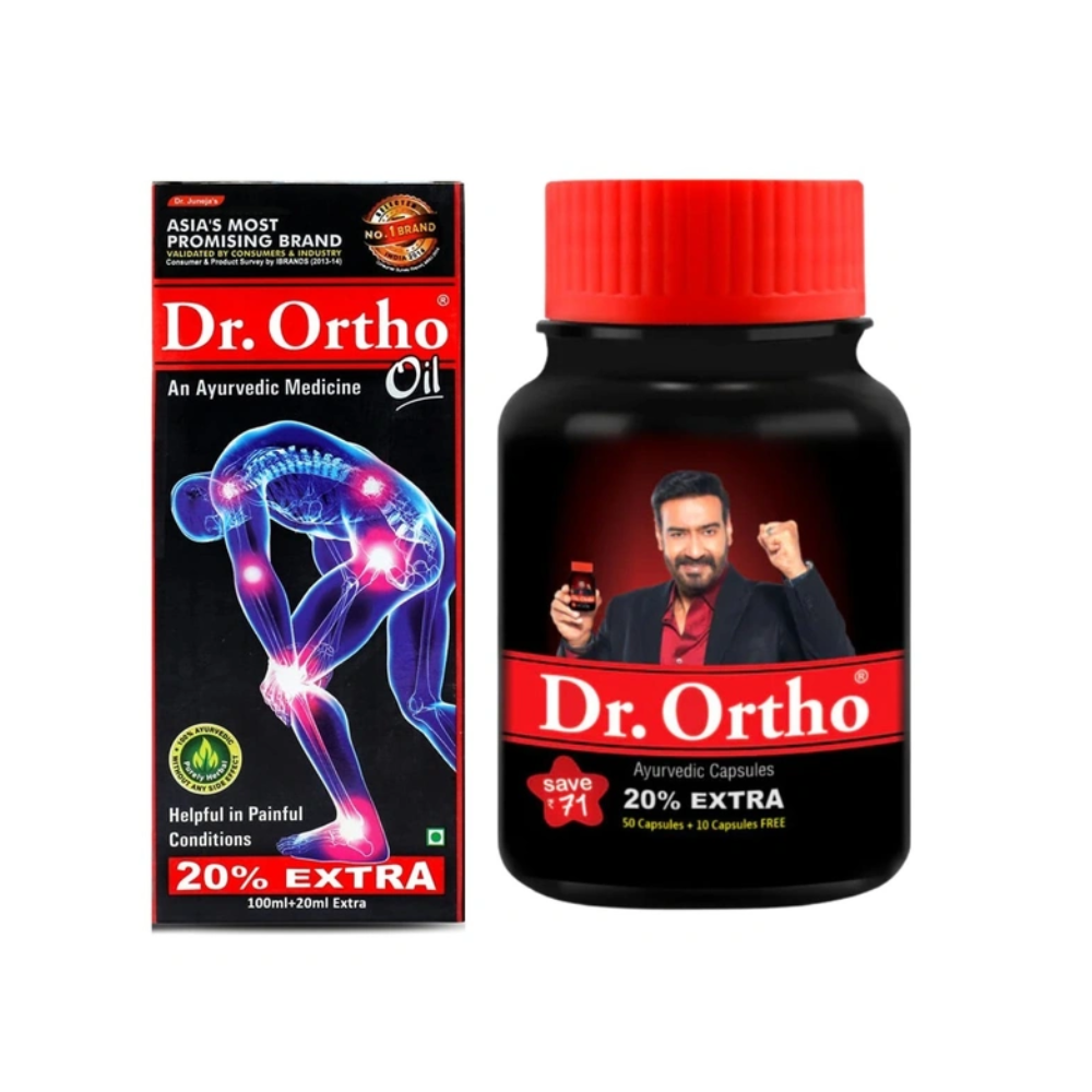 Dr. Ortho Oil (120ml) + Dr. Ortho Capsules (60caps)