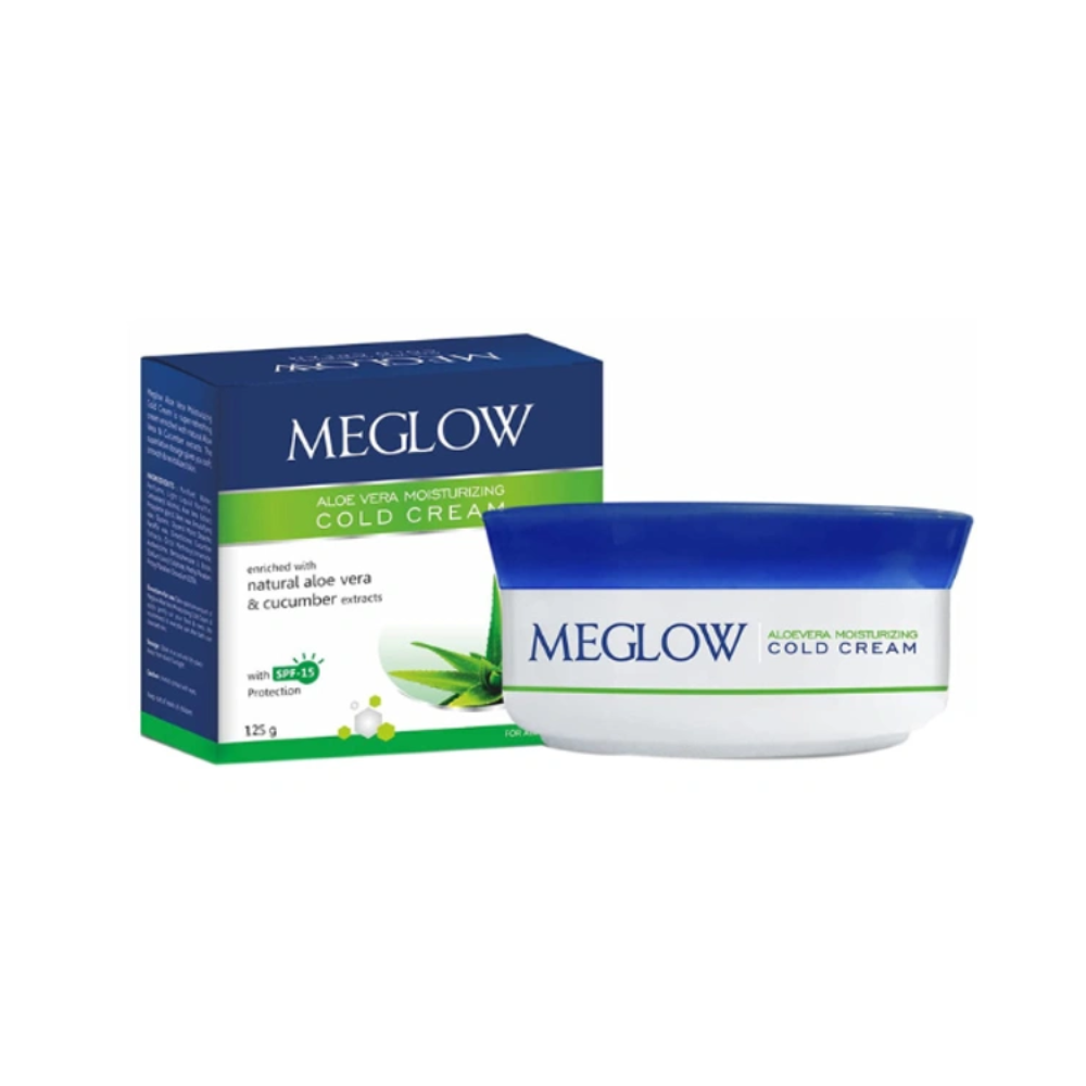 Leeford Meglow Cold Cream with SPF 15 (125g)