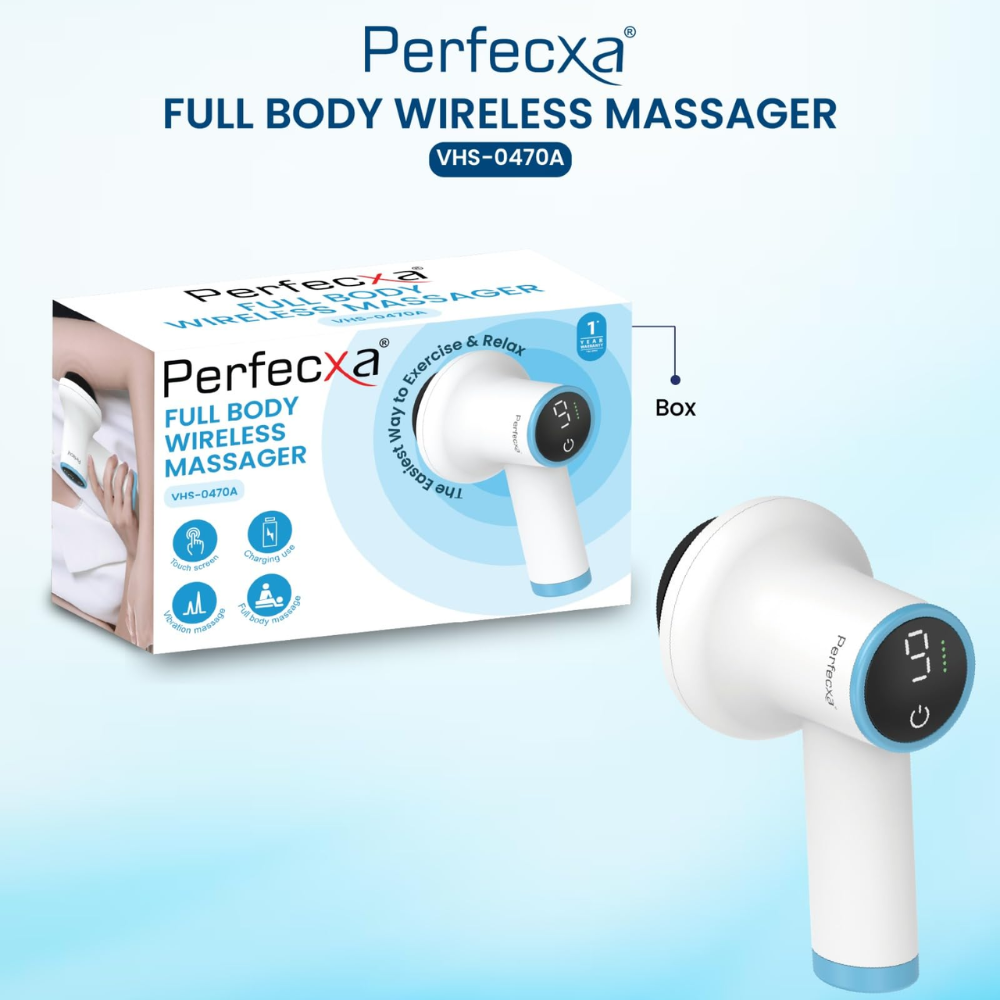 Perfecxa Electric Full Body Wireless Massager (VHS-0470A)