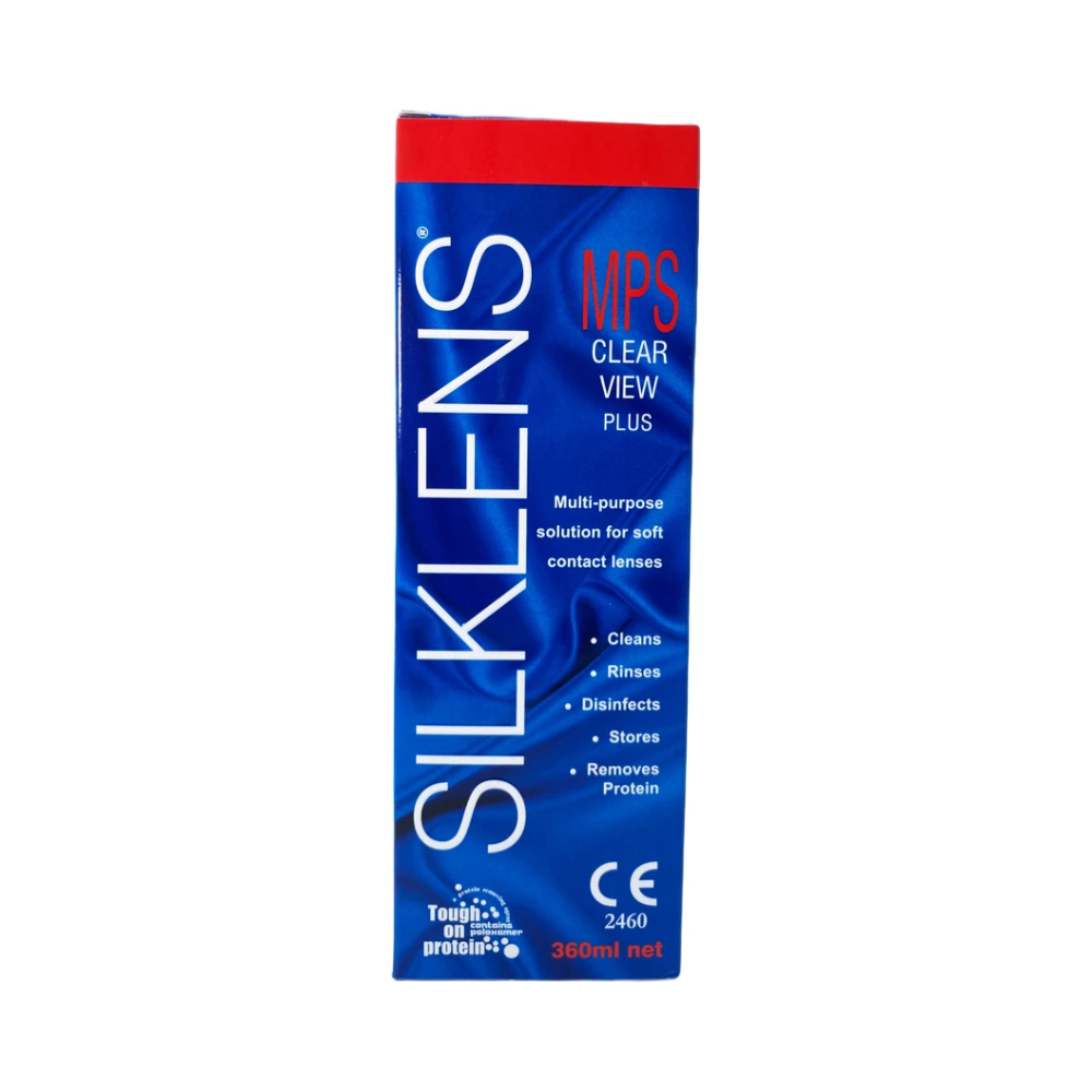 Silklens Clear View Plus Multi-Purpose Lens Solution (360ml)
