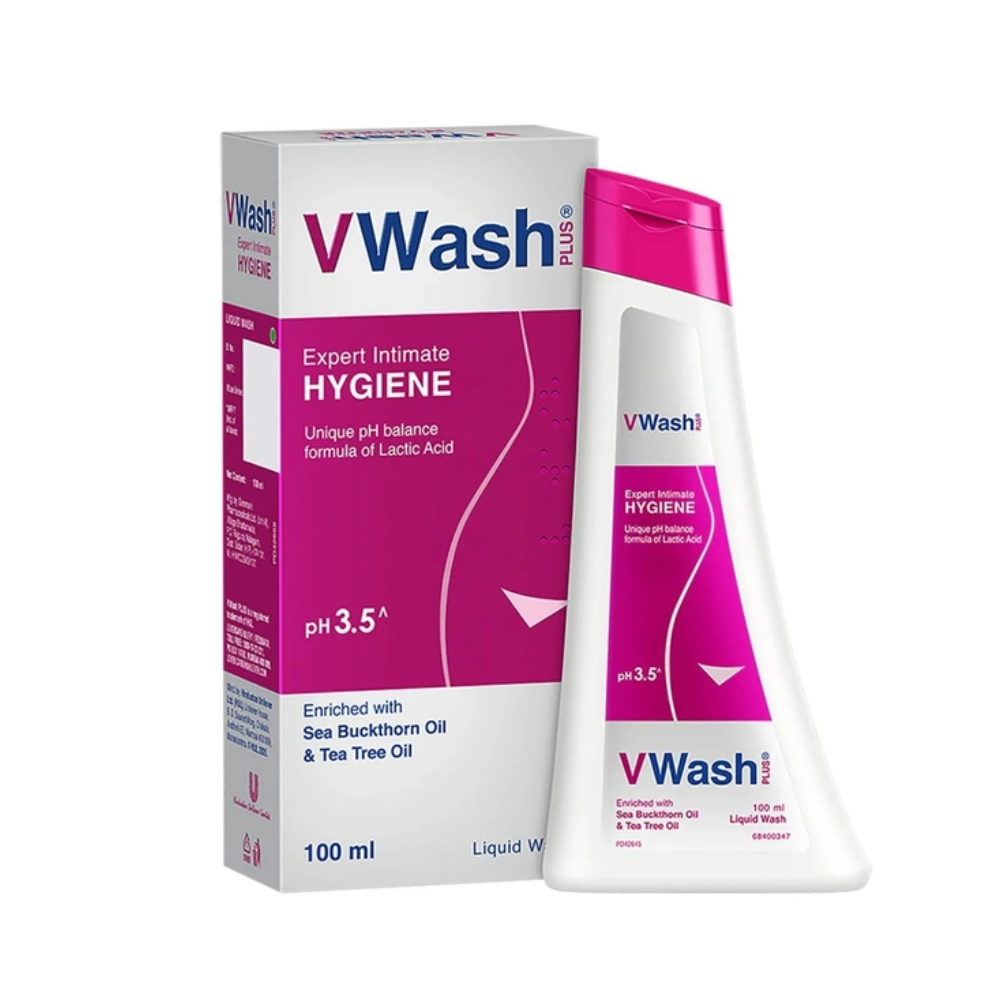 VWash Plus Expert Intimate Hygiene Wash (100ml)