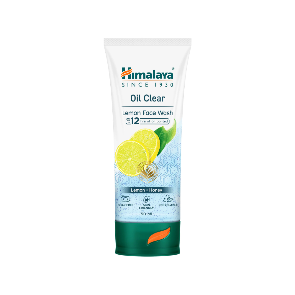 Himalaya Oil Clear Lemon Face Wash - The Med Pharma