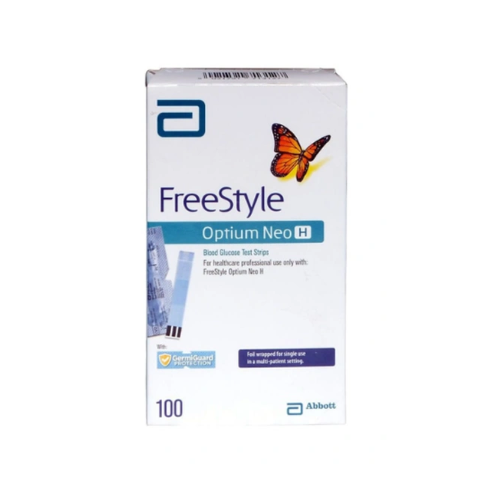 Abbott Freestyle Optium Neo H Test Strips (100Strips)
