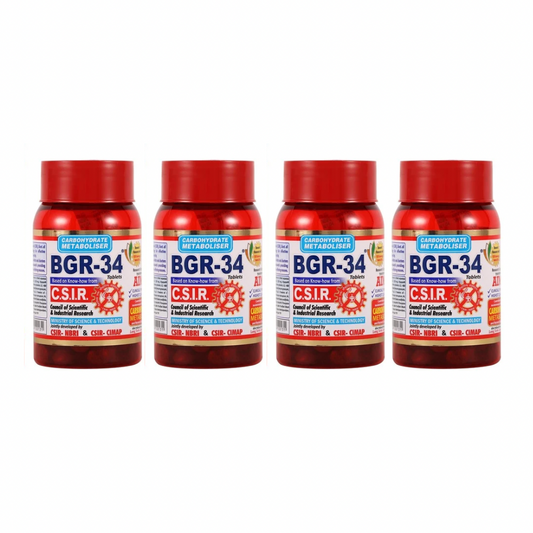 Aimil BGR 34 Tablets (100 Tablets) – Pack of 4