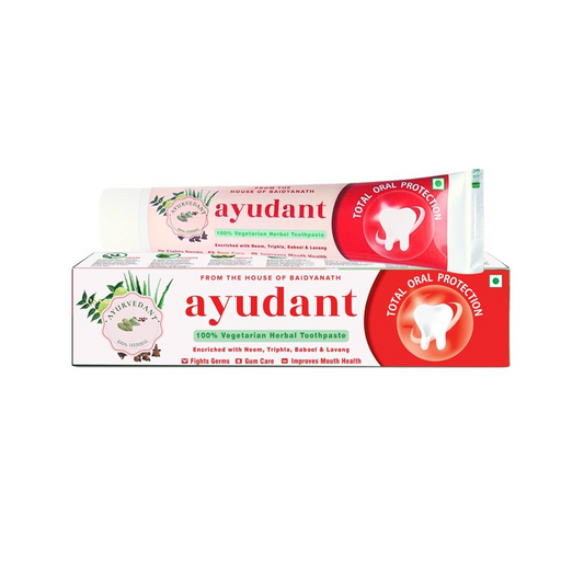 Baidyanath Ayudant Herbal Toothpaste (100g Each, Pack of 2)