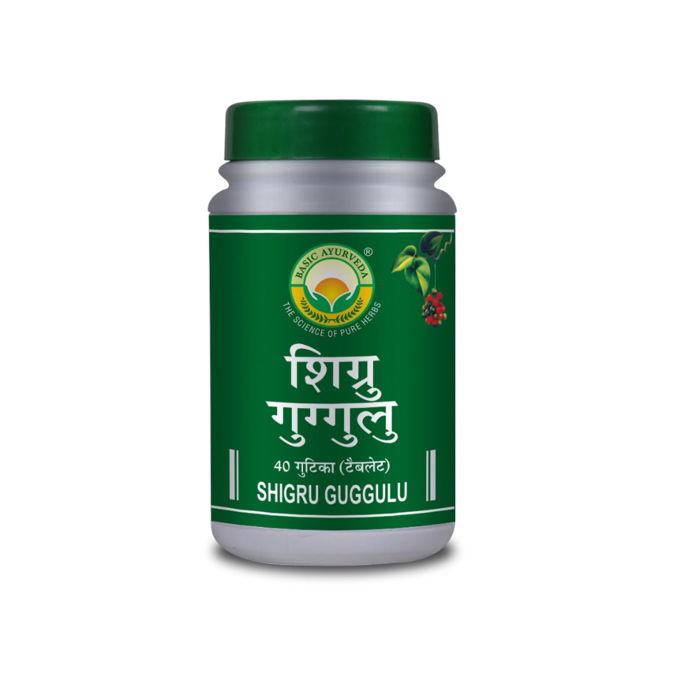 Basic Ayurveda Shigru Guggulu (40 Tablets)