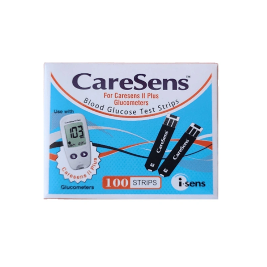 CareSens Blood Glucose Monitoring Test Strip (100 Strips) (2X50 Pack)