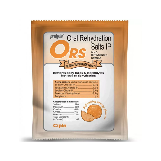 Cipla ORS Powder Orange (21g)
