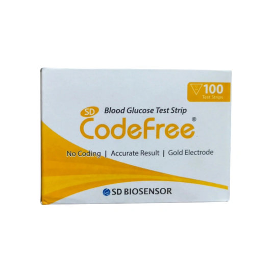 Codefree Blood Glucose Monitoring Test Strip (100 Strips)