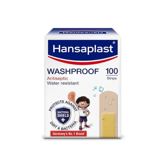 Hansaplast Antiseptic Bandage Strips – Regular Size (Pack of 100)