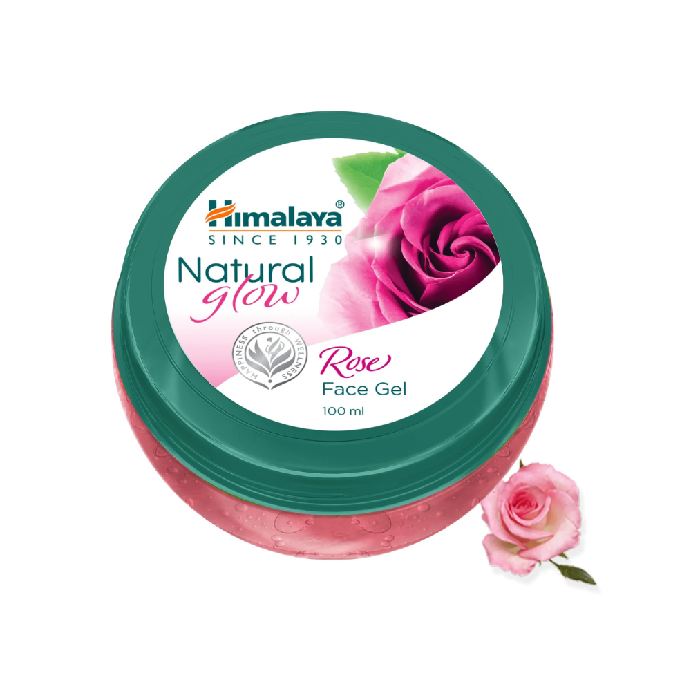 Himalaya Natural Glow Rose Face Gel (100g)