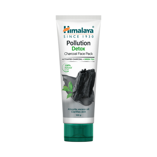 Himalaya Pollution Detox Charcoal Face Pack (100g)
