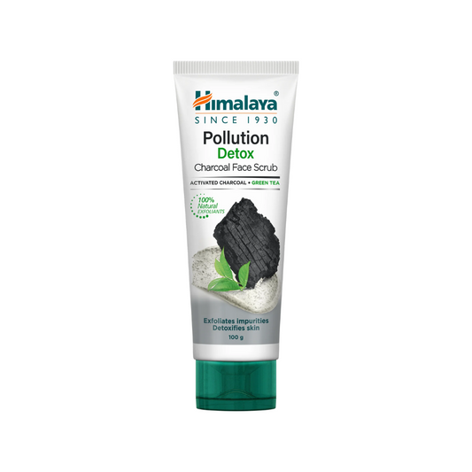 Himalaya Pollution Detox Charcoal Face Scrub (100g)