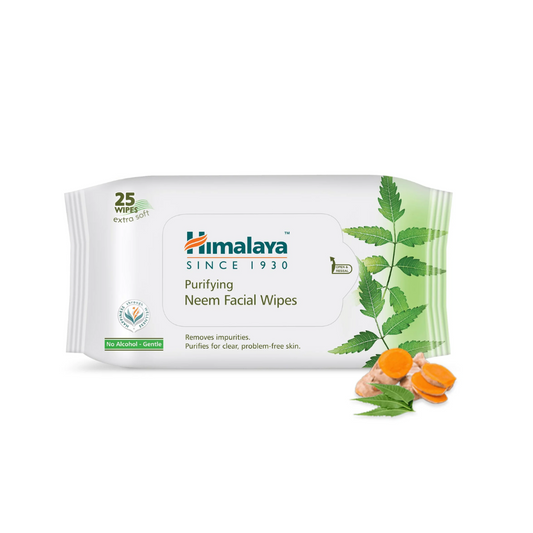 Himalaya Purifying Neem Facial Wipes (25 Wipes)