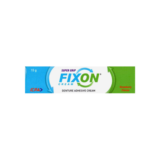 ICPA Fixon Adhesive Cream – Strawberry Flavour (15gm)