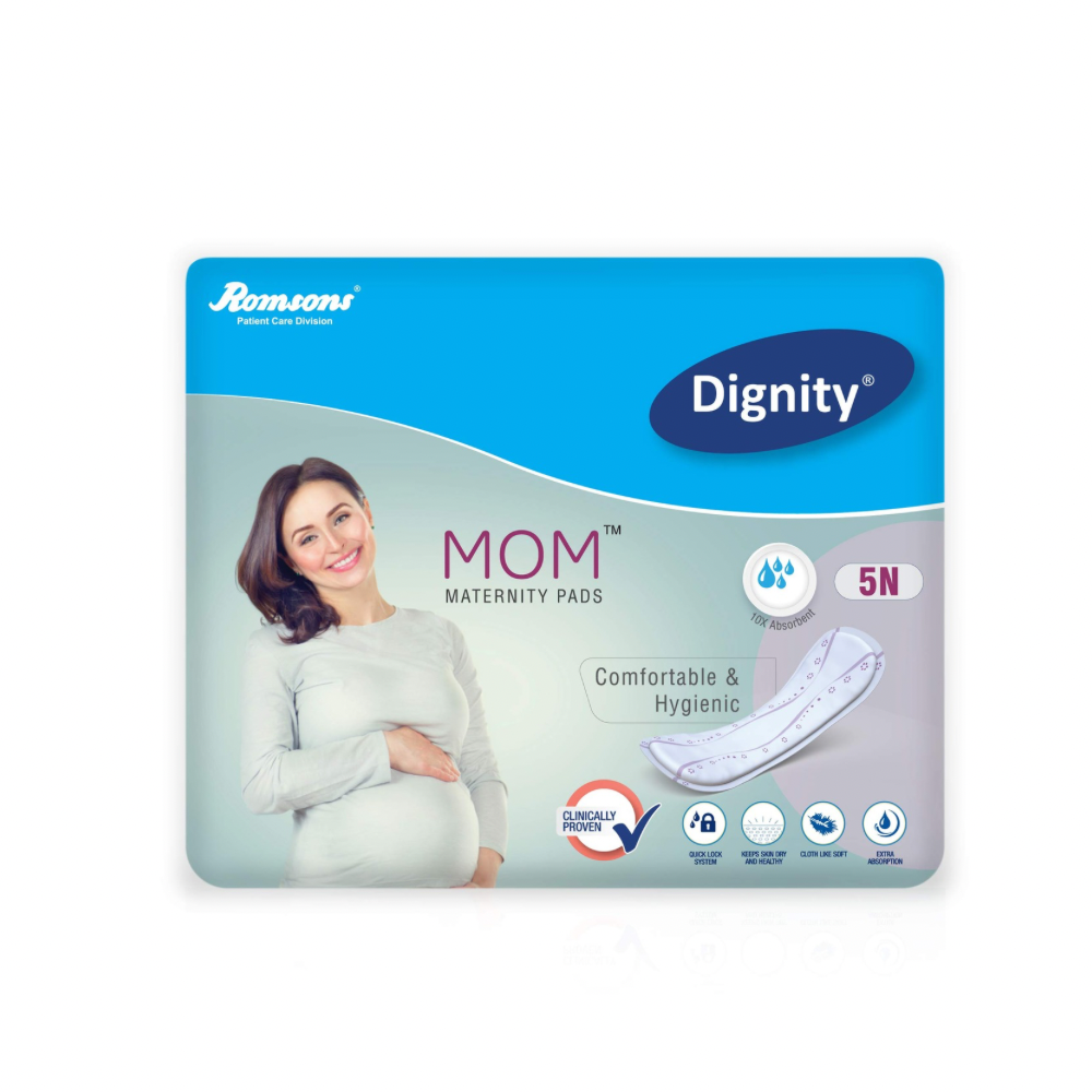 Dignity Mom Maternity Pads (5 Pieces/Pack) - The Med Pharma