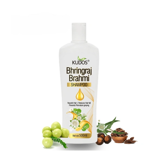 Kudos Bhringraj Brahmi Shampoo (500ml)