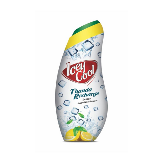 Labolia Icey Cool Thanda Recharge Lemon Herbal Talcum Powder (150g)