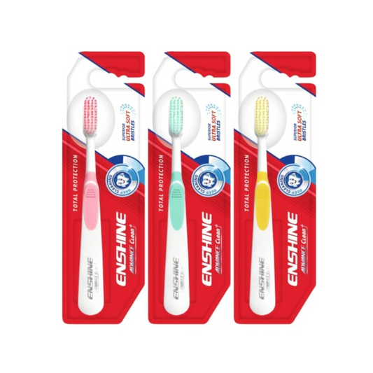 Leeford Enshine Advance Clean Plus Toothbrush (Pack of 3)