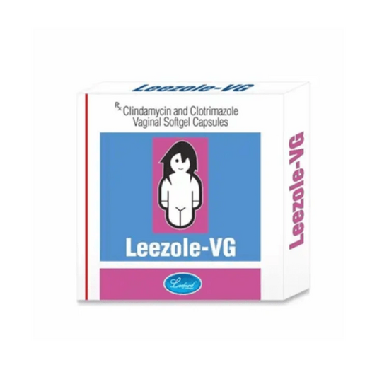 Leeford Leezole-VG Vaginal Suppositories (1 x 3 Softgel Capsules)