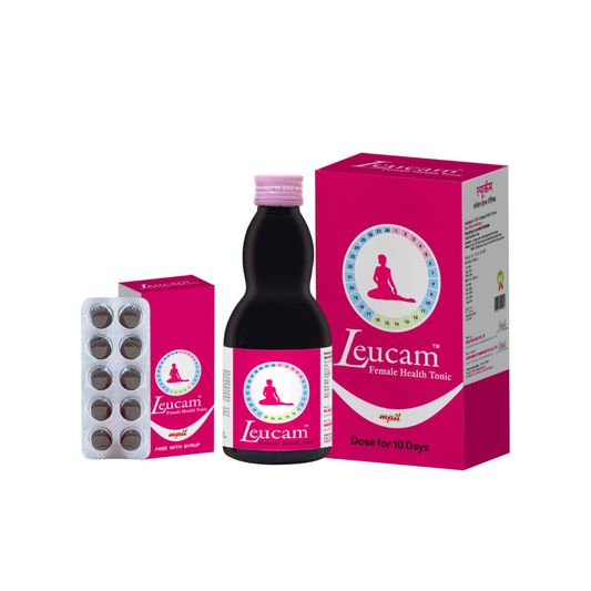 MPIL Leucam Syrup for Women's Health (200ml + 40Tablets)
