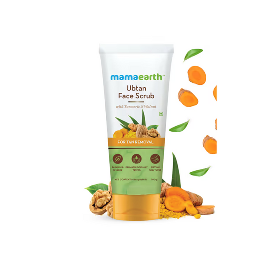 Mamaearth Ubtan Face Scrub (100g)