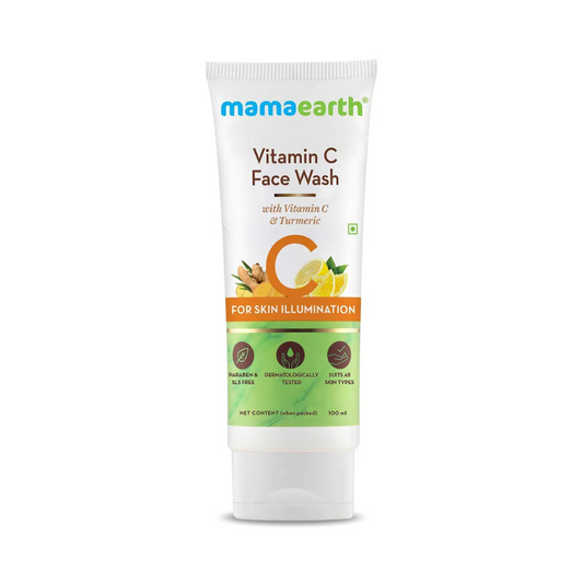 Mamaearth Vitamin C Face Wash (100ml)