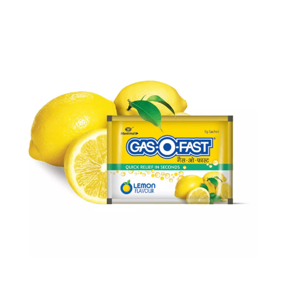 Mankind Pharma Gas-O-Fast (Lemon Flavour)