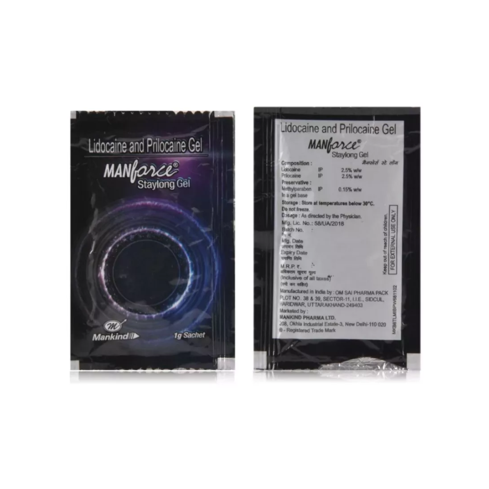 Mankind Pharma Manforce Staylong Gel (1g)