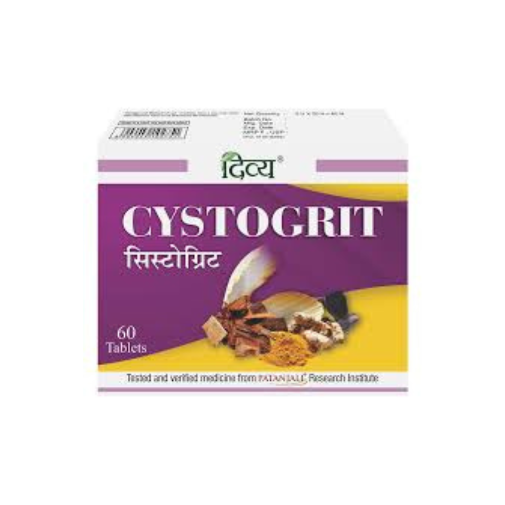 Patanjali Divya Cystogrit Tablet (60 Tablets)