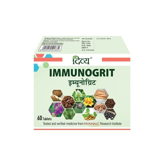 Patanjali Divya Immunogrit Tablet (60 Tablets)