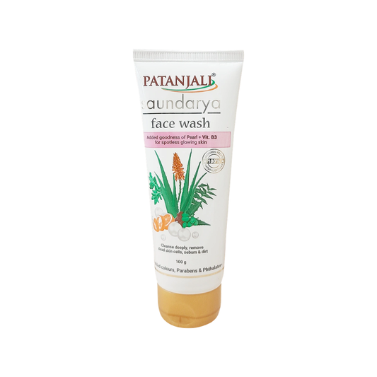 Patanjali Saundarya Face Wash (100ml)