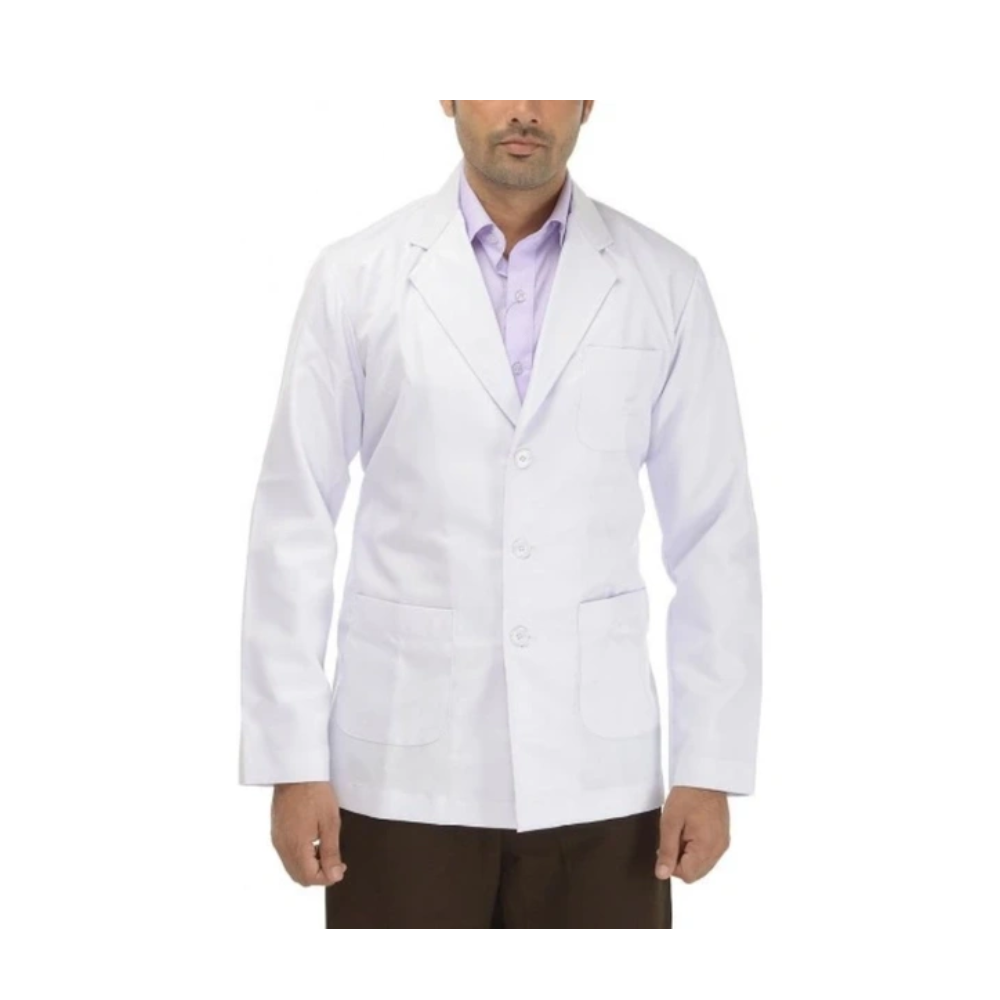 Perfect Doctor's Lab Coat – Unisex Full Sleeves (White)