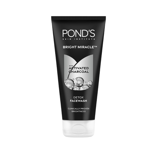 Pond’s Bright Miracle Detox Face Wash with Activated Charcoal (100ml)