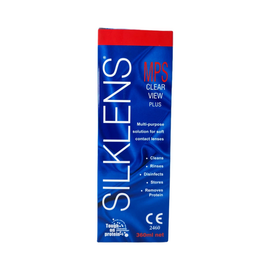 Silklens Clear View Plus Multi-Purpose Lens Solution (360ml)