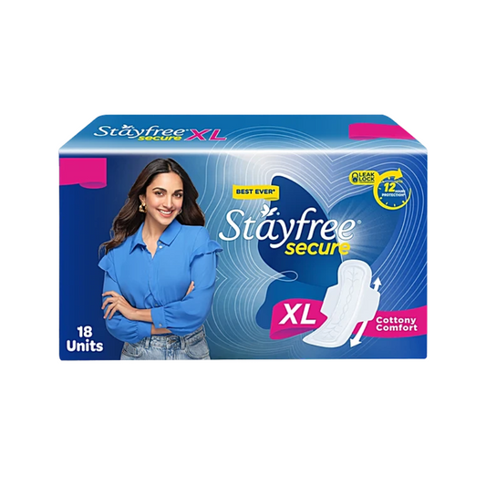 Stayfree Secure Cottony with Wings | Size XL (18s)