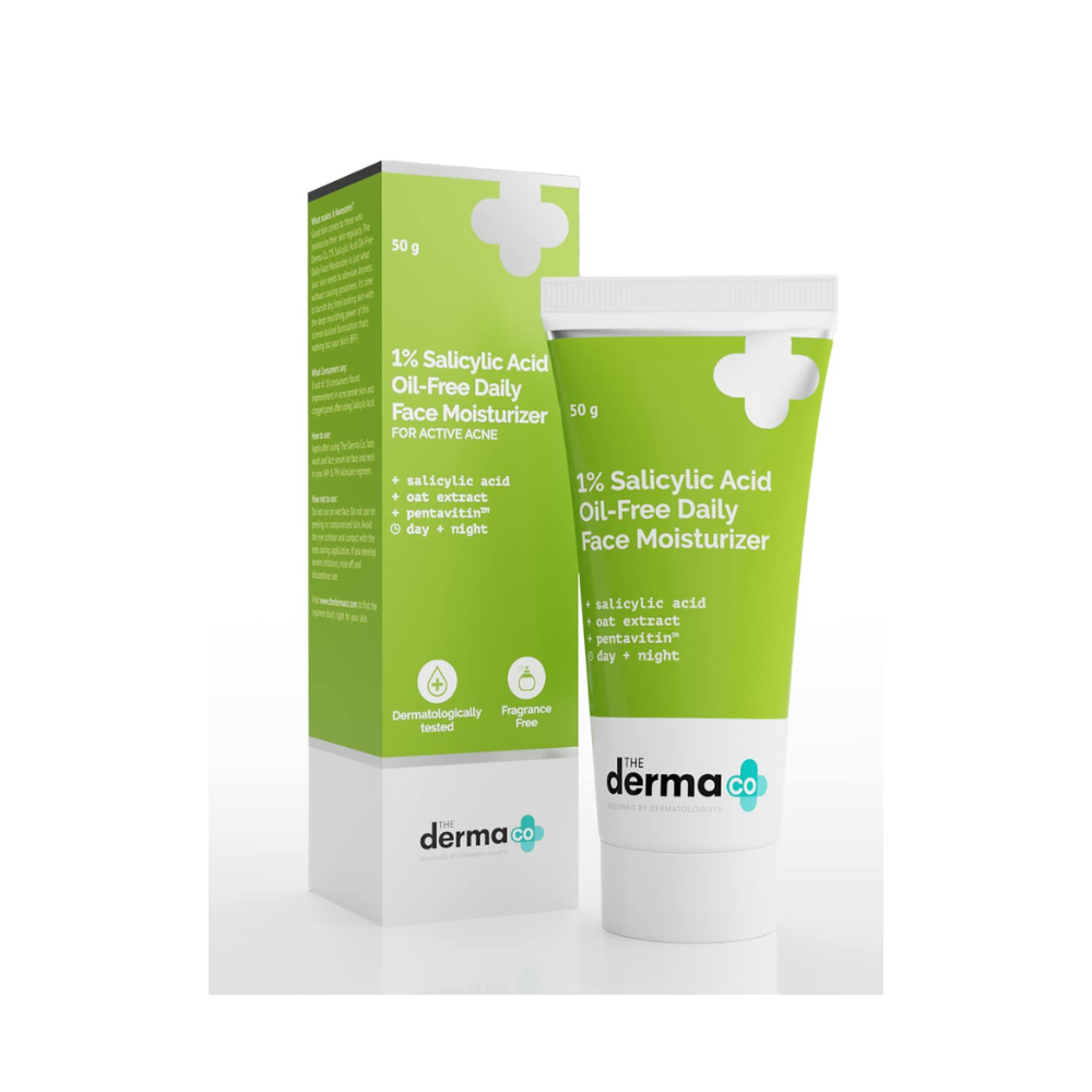 The Derma 1% Salicylic Acid Oil Free Moisturizer (50gm)
