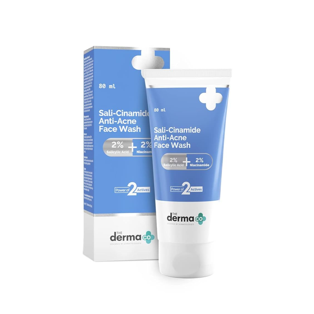 The Derma Co 1% Salicylic Acid Gel Face Wash with Witch Hazel (100ml)