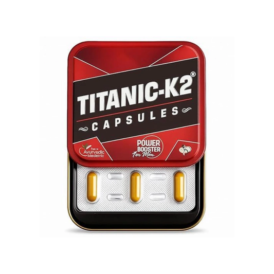 Titanic-K2 Ayurvedic Power Booster Capsule (6Caps)