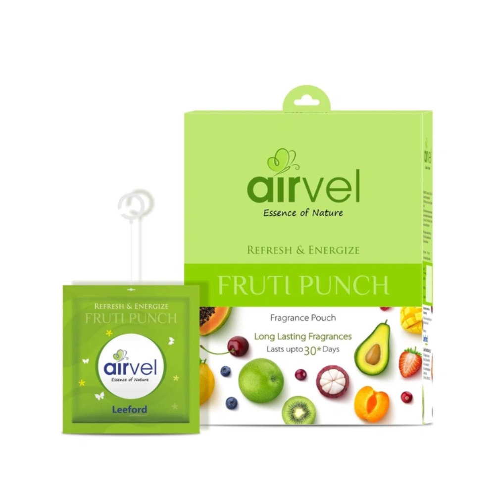 Airvel Fruity Punch Fragrance Pouch (Pack of 6) 