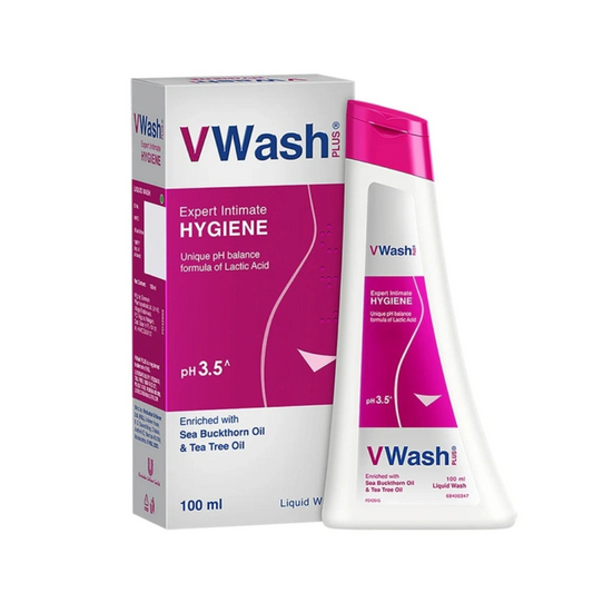 VWash Plus Expert Intimate Hygiene Wash (100ml)