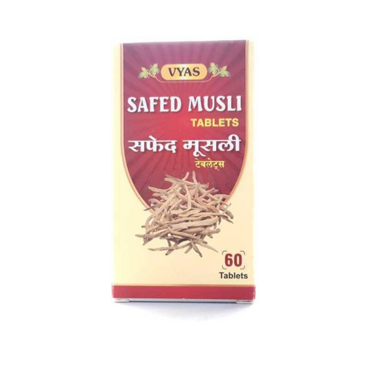 Vyas Safed Musli Ayurvedic Tablet (60Tab)
