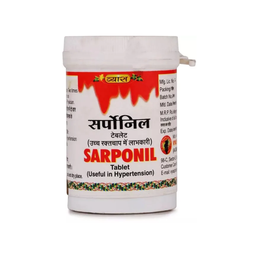 Vyas Sarponil Tablet (100 Tablets)