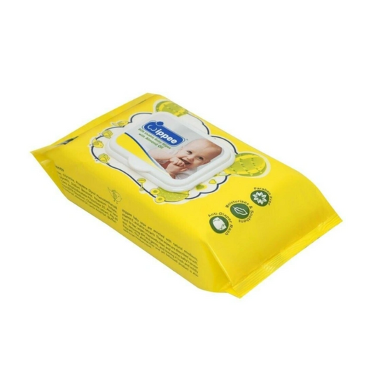 Wippee Baby Wipes with Almond Oil (80pcs)