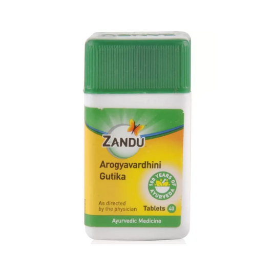 Zandu Arogyavardhini Gutika (40 Tablets)