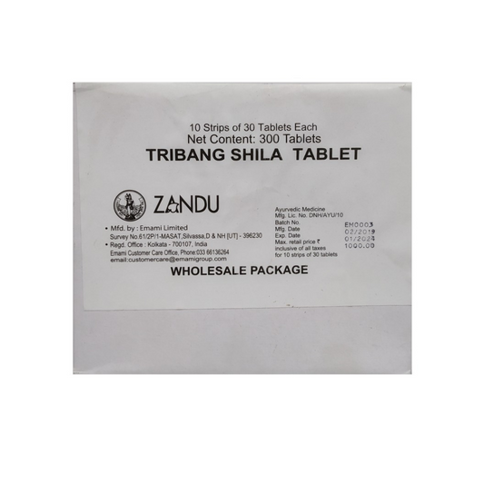Zandu Tribangshila Tablets (30Tabs)