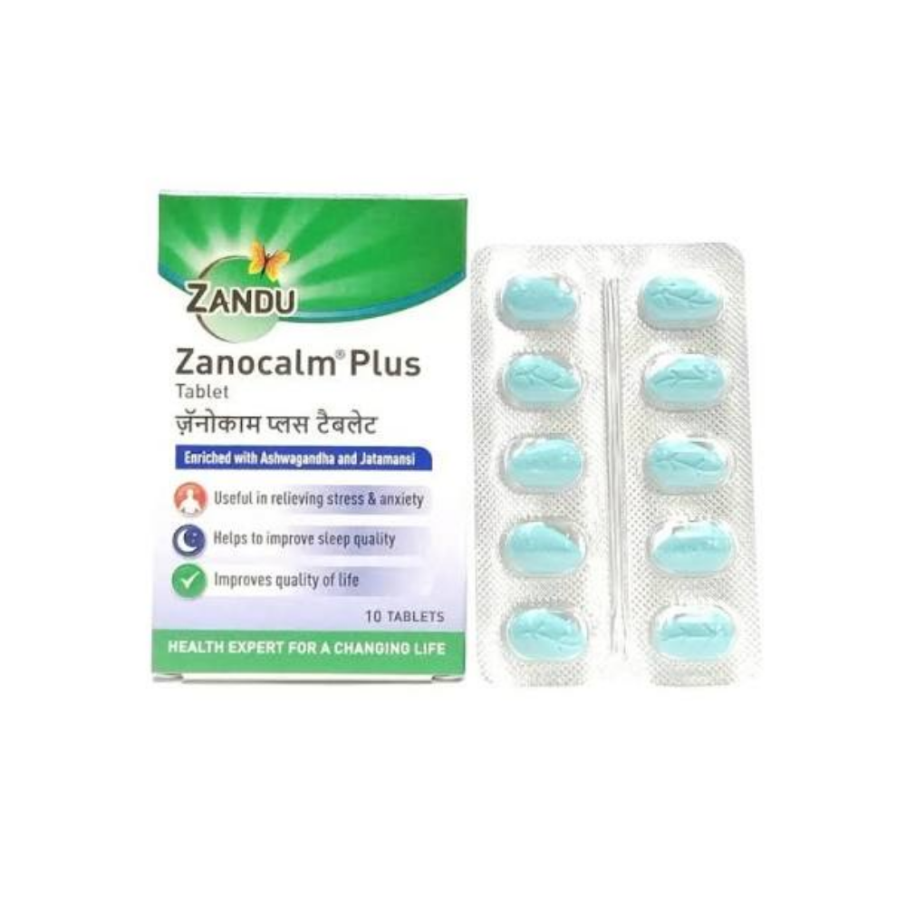 Zandu Zanocalm Plus Tablet (30 Tablets)